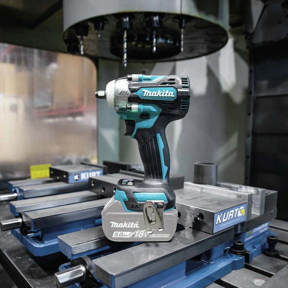 Makita XWT16Z 18V LXT Brushless Lithium-Ion 3/8 In. Square Drive Cordless 4-Speed Impact Wrench With Friction Ring Anvil (Tool Only) 14 Makita XWT16Z 18V LXT Brushless Lithium-Ion 3/8 In. Square Drive Cordless 4-Speed Impact Wrench With Friction Ring Anvil (Tool Only) - Image 12