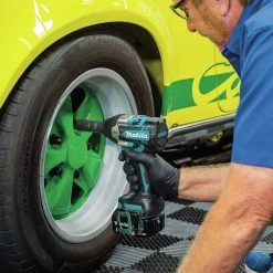 Makita XWT17T 18V LXT Brushless Lithium-Ion 1/2 In. Cordless Square Drive Mid-Torque Impact Wrench With Friction Ring Kit With 2 Batteries (5 Ah) -Cheap Makita Store mktnxwt17t v