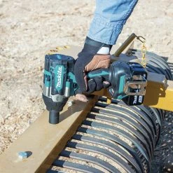 Makita XWT18T 18V LXT Brushless Lithium-Ion 1/2 In. Cordless Square Drive Mid-Torque Impact Wrench With Detent Anvil Kit With 2 Batteries (5 Ah) -Cheap Makita Store mktnxwt18t l