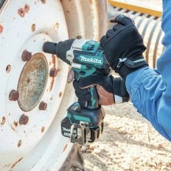 Makita XWT18T 18V LXT Brushless Lithium-Ion 1/2 In. Cordless Square Drive Mid-Torque Impact Wrench With Detent Anvil Kit With 2 Batteries (5 Ah) -Cheap Makita Store mktnxwt18t n