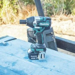 Makita XWT18T 18V LXT Brushless Lithium-Ion 1/2 In. Cordless Square Drive Mid-Torque Impact Wrench With Detent Anvil Kit With 2 Batteries (5 Ah) -Cheap Makita Store mktnxwt18t p