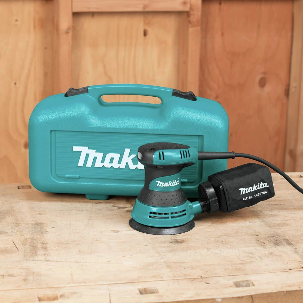 Factory Reconditioned Makita BO5030K-R 5 In. Random Orbit Sander Kit 5 Factory Reconditioned Makita BO5030K-R 5 In. Random Orbit Sander Kit - Image 3