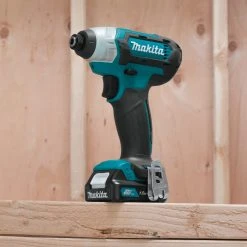 Factory Reconditioned Makita CT232-R CXT 12V Max Brushless Lithium-Ion Cordless Drill Driver And Impact Driver Combo Kit (1.5 Ah) -Cheap Makita Store mktrct232 r k