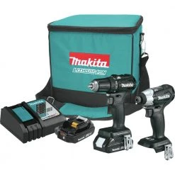 Factory Reconditioned Makita CX200RB-R 18V LXT Lithium-Ion Sub-Compact Brushless Cordless 2-Pc. Combo Kit
