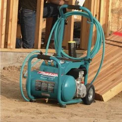 Factory Reconditioned Makita MAC5200-R 3 HP 5.2 Gallon Oil-Lube Wheelbarrow Air Compressor -Cheap Makita Store mktrmac5200 r j