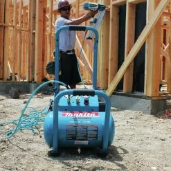 Factory Reconditioned Makita MAC5200-R 3 HP 5.2 Gallon Oil-Lube Wheelbarrow Air Compressor -Cheap Makita Store mktrmac5200 r m