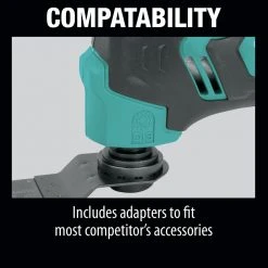 Factory Reconditioned Makita MT01Z-R 12V Max CXT Brushless Lithium-Ion Cordless Multi-Tool (Tool Only) 24 Factory Reconditioned Makita MT01Z-R 12V Max CXT Brushless Lithium-Ion Cordless Multi-Tool (Tool Only) -Cheap Makita Store mktrmt01z r k