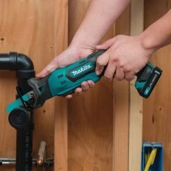 Factory Reconditioned Makita RJ03R1-R 12V MAX CXT 2.0 Ah Cordless Lithium-Ion Reciprocating Saw Kit -Cheap Makita Store mktrrj03r1 r c