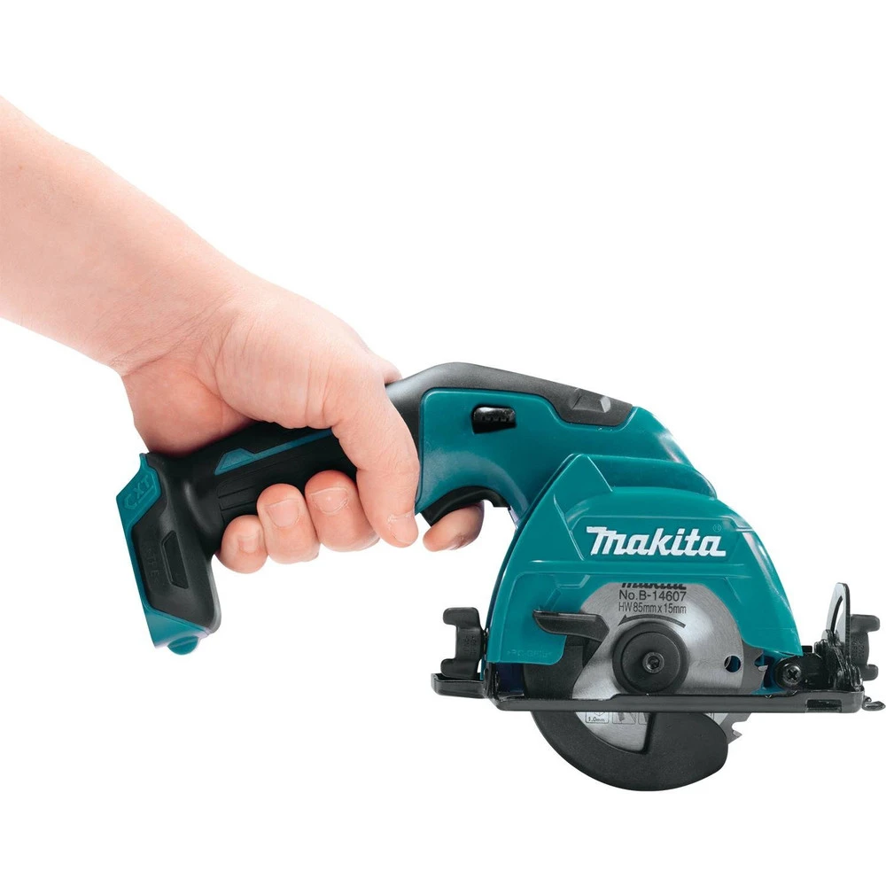 Factory Reconditioned Makita SH02Z-R 12V MAX CXT Brushless Lithium-Ion 3-3/8 In. Cordless Circular Saw (Tool Only) 4 Factory Reconditioned Makita SH02Z-R 12V MAX CXT Brushless Lithium-Ion 3-3/8 In. Cordless Circular Saw (Tool Only) - Image 2