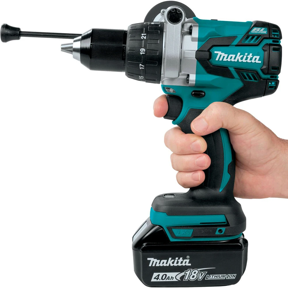 Factory Reconditioned Makita XPH07MB-R 18V LXT Lithium-Ion Brushless 1/2 In. Cordless Hammer Drill Driver Kit (4 Ah) 12 Factory Reconditioned Makita XPH07MB-R 18V LXT Lithium-Ion Brushless 1/2 In. Cordless Hammer Drill Driver Kit (4 Ah) - Image 10