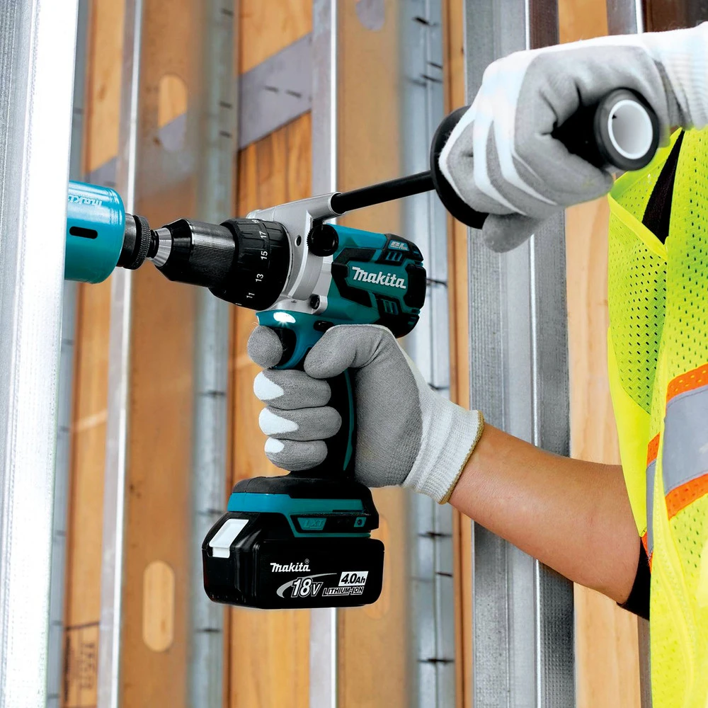 Factory Reconditioned Makita XPH07MB-R 18V LXT Lithium-Ion Brushless 1/2 In. Cordless Hammer Drill Driver Kit (4 Ah) 14 Factory Reconditioned Makita XPH07MB-R 18V LXT Lithium-Ion Brushless 1/2 In. Cordless Hammer Drill Driver Kit (4 Ah) - Image 12