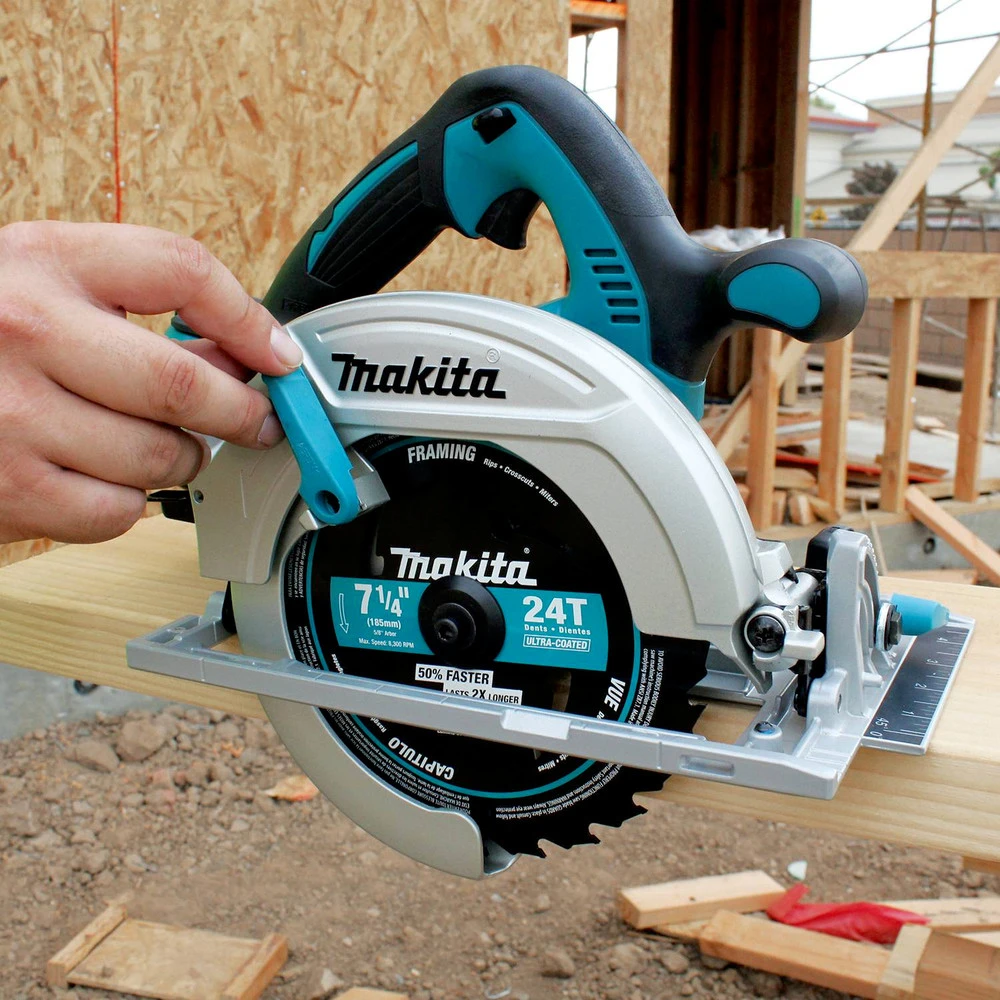 Factory Reconditioned Makita XSH01Z-R 18V X2 LXT Cordless Lithium-Ion 7-1/4 In. Circular Saw (Tool Only) 8 Factory Reconditioned Makita XSH01Z-R 18V X2 LXT Cordless Lithium-Ion 7-1/4 In. Circular Saw (Tool Only) - Image 6