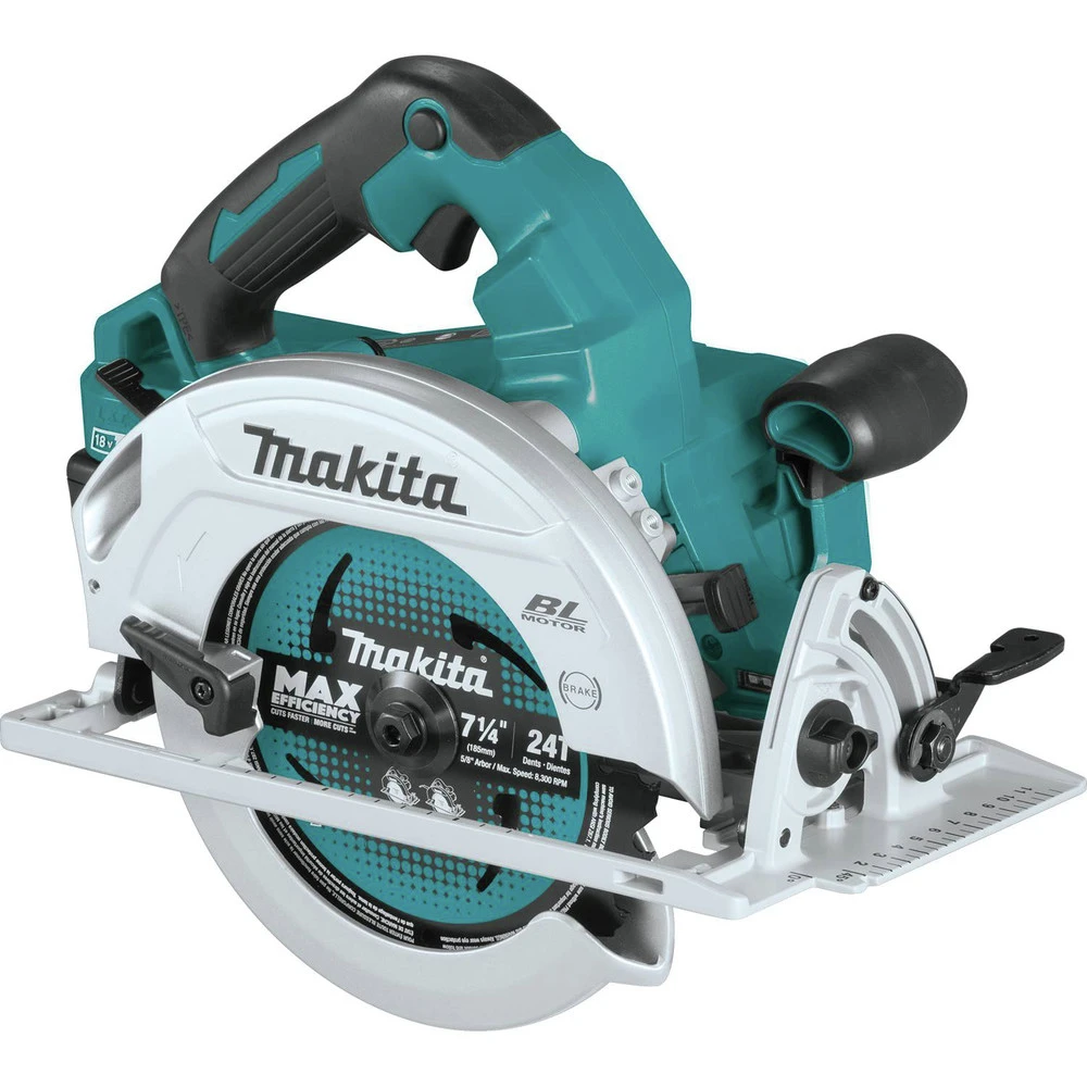 Factory Reconditioned Makita XSH06PT-R 18V X2 LXT Lithium-Ion (36V) 5 Ah Brushless Cordless 7-1/4 In. Circular Saw Kit 5 Factory Reconditioned Makita XSH06PT-R 18V X2 LXT Lithium-Ion (36V) 5 Ah Brushless Cordless 7-1/4 In. Circular Saw Kit - Image 3