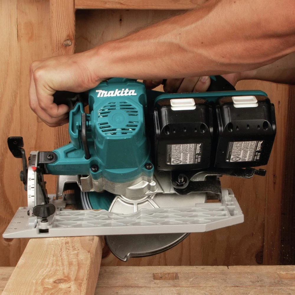 Factory Reconditioned Makita XSH06PT-R 18V X2 LXT Lithium-Ion (36V) 5 Ah Brushless Cordless 7-1/4 In. Circular Saw Kit 28 Factory Reconditioned Makita XSH06PT-R 18V X2 LXT Lithium-Ion (36V) 5 Ah Brushless Cordless 7-1/4 In. Circular Saw Kit - Image 26